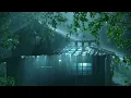 Relieve Fatigue & Sleep Instantly | Night Thunderstorm, Intense Rain on Tin Roof & Powerful Thunder