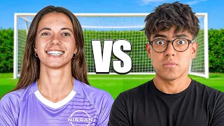 Me enfrenté a la mejor jugadora del mundo Aitana Bonmatí