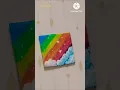 Dreamy painting with clouds