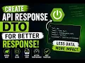 Spring Boot Response DTO Tutorial Create API Response DTO for Better API Response Java