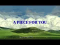 Nathaniel Constantin - A Piece Of You [Lirik Terjemahan]