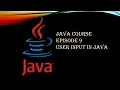 user input in java Java Basics Java Course Ep 9