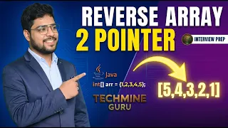 Arrays 5 Reverse Array in Java Brute Force Two Pointer Approach