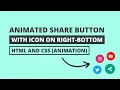Animated Share Button with Social Icons HTML CSS