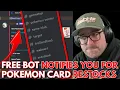 BEAT THE SCALPERS with this FREE POKEMON CARD RESTOCK BOT
