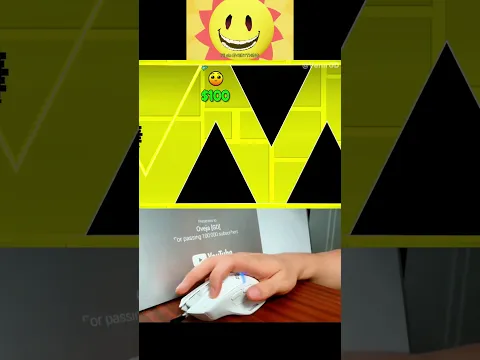 It's Me It's Verity VS 10 Subscriber Cube Challenge in Geometry Dash! #shorts