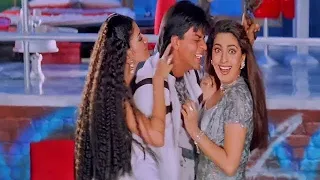 Mere Mehboob Mere Sanam 4K Video Song Udit Narayan Alka Yagnik Shah Rukh Khan Juhi Chawla 