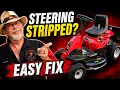 Troy-Bilt TB30R Won t Steer Common Easy Fix For Stripped Steering