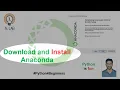Download and Install Anaconda P01 - First step in starting python
