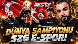 2. KEZ DÜNYA ŞAMPİYONU OLDUK 🏆 S2G E-SPOR PMWC ŞAMPİYONLUK HİKAYESİ - PUBG Mobile