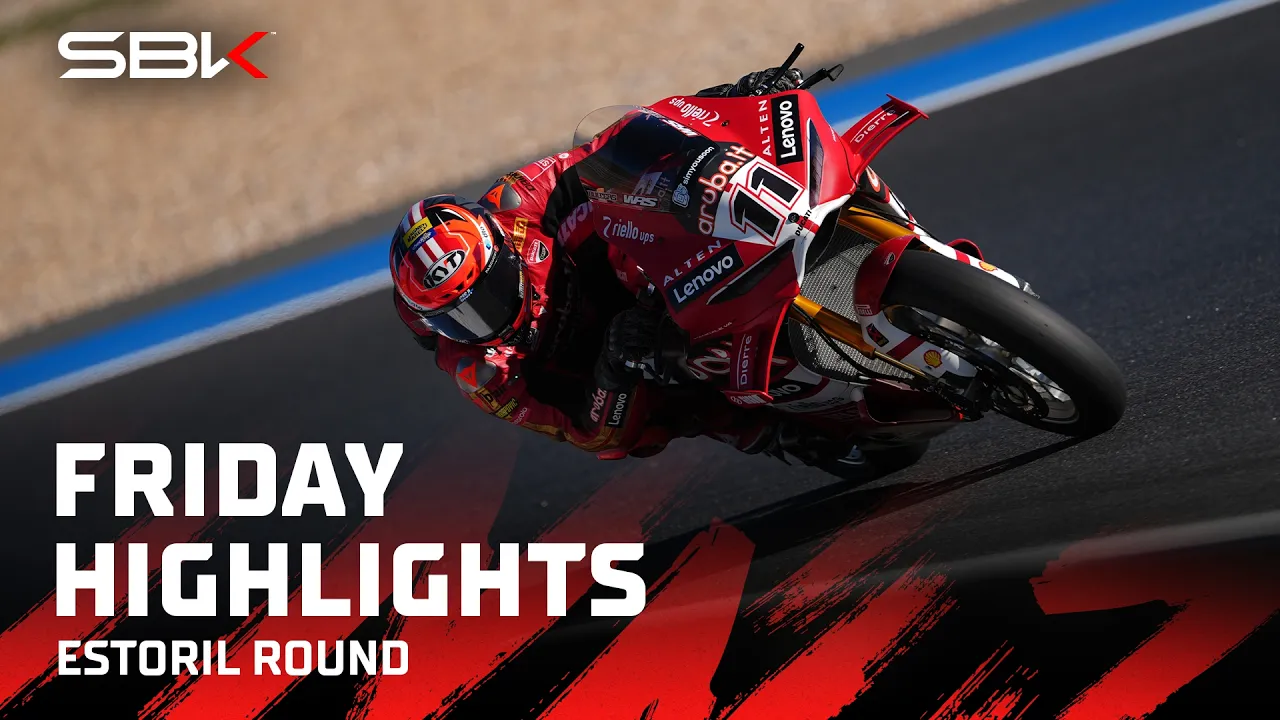 HIGHLIGHTS from an eventful Friday at Estoril 🔥 | 2026 #EstorilWorldSBK 🇵🇹