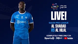 LIVE | Al Shabab vs Al Hilal | Saudi Pro League | SportyTV