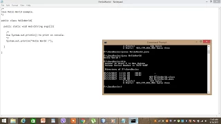 Java HelloWorld - Using Notepad and Command Prompt For Absolute Beginners