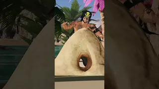 NGS Emote Sandcastle Male Ver