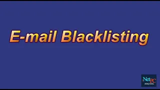 Download Blacklisted e-mail: how to solve it. MP3