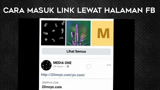 membuka link link mbah maryono di halaman facebook
