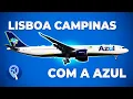 Como e voar com a Azul de Lisboa para Campinas no Airbus A330neo