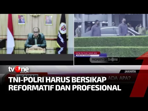 Jokowi Tegur Kedisiplinan TNI-Polri