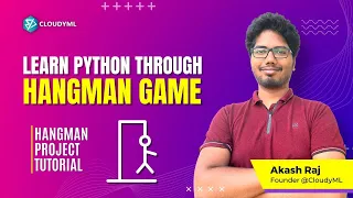 Learn Python By Making A Game HANGMAN Tutorial Python is FUN