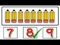 count and write math worksheet toppo kids