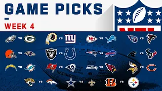 Week 4 NFL Game Picks