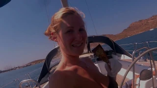Time to relax before we head over to Ios – EP 40 Sailing Seatramp