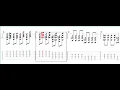 【TAB】ハートに火をつけて/9mm Parabellum Bullet (菅原パート)【ギター】