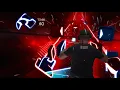 Beat Saber custom song: Don't Be Afraid - Nobuo Uematsu [Hard]. Mixed reality [HTC Vive]