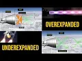 How Shock Waves Affect a Rocket Engine - Over Under-Expanded Nozzles