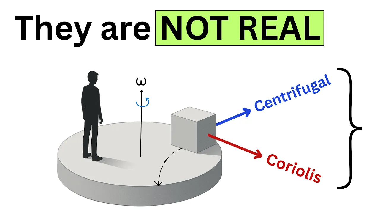 Centrifugal Vs Coriolis Vs Centripetal Force