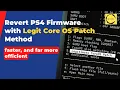 Download Lagu Legit Core OS Patch: The BEST Method to Revert PS4 Firmware.