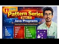 Pattern Series Part-1 in Java Number Star Pattern Programs Java for Beginners Aadya Education