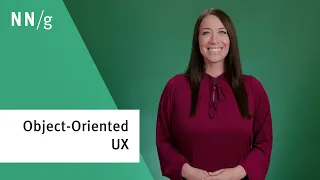Object-Oriented UX OOUX