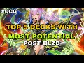 Yu-Gi-Oh - Top 5 Decks With Most Potential Post Blazing Dominion OCG