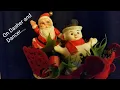 BLOW MOLD HOSPITAL review Miniature Santa Sleigh Collection