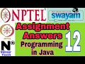 Programming in java week 12 assignment 12 answers Nptel