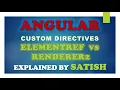 Angular Custom Directives In Angular HostListener ElementRef Renderer2 In Angular