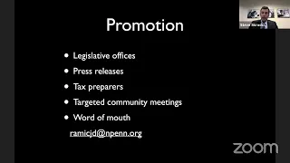 NPSD Tax Rebate Program Informational Session