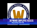 Skyward Employee Requesting Time Off