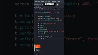 3D Text Using Python