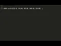 Pseudocode simple Array