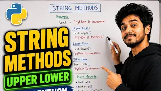 Python String Methods in Telugu Python Day 6
