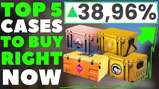The Top 5 BEST CS2 Cases To Buy Right NOW For CS2 Investing