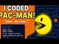 Building a Simple PACMAN in Python Coding Timelapse Gameplay