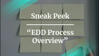 Sneak Peek EDD Process Overview by Xero Senior Product Manager