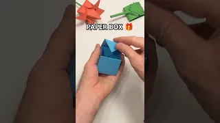 ORIGAMI GIFT BOX STEP BY STEP MAGIC PAPER BOX INCL ART 
