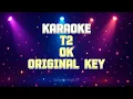 Download Lagu T2 - Ok Karaoke (Original Key)