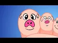 This Little Piggy | Nursery Rhyme for Kids | Rock 'N Learn