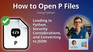How to Open P Files Python