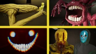 Escape The Backrooms - All Death Jumpscares UPDATE 4 4K 60 FPS